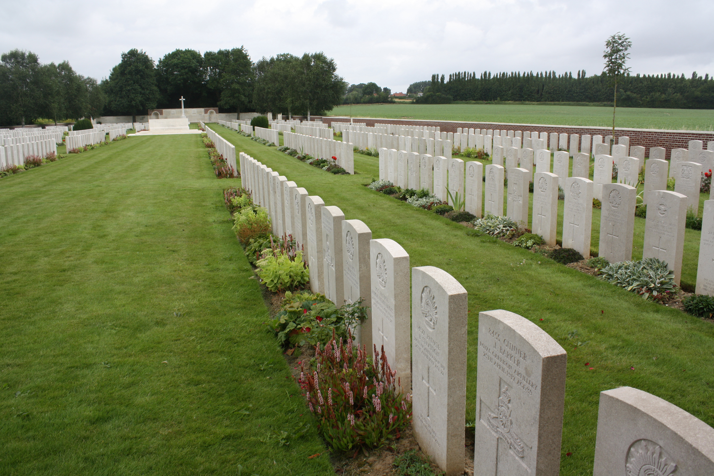 GREVILLERS BRITISH CEMETERY